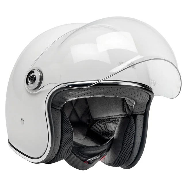 Biltwell Tahoe helmet gloss white