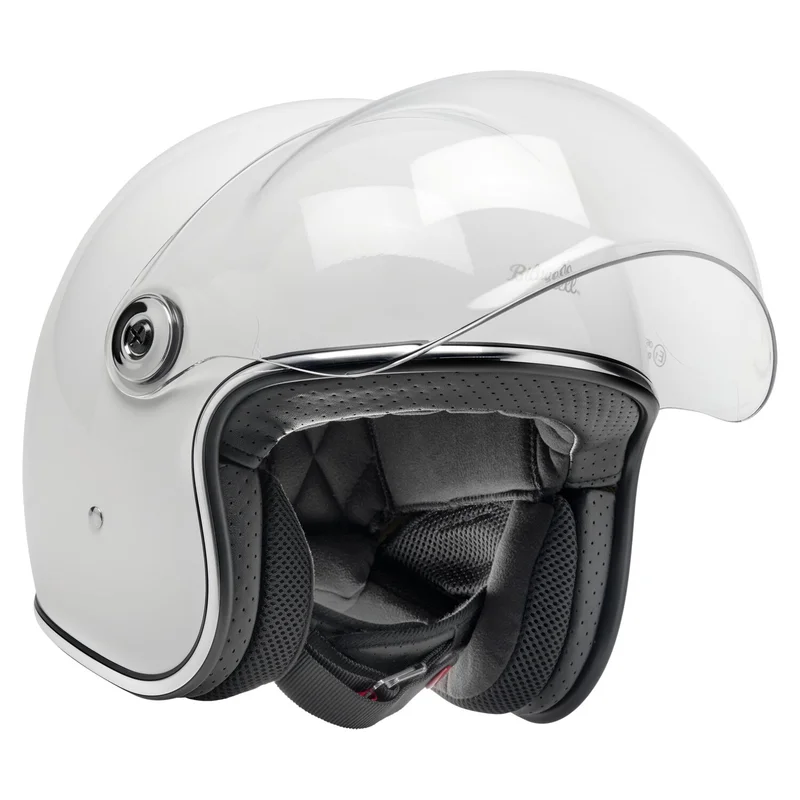 Biltwell Tahoe helmet gloss white