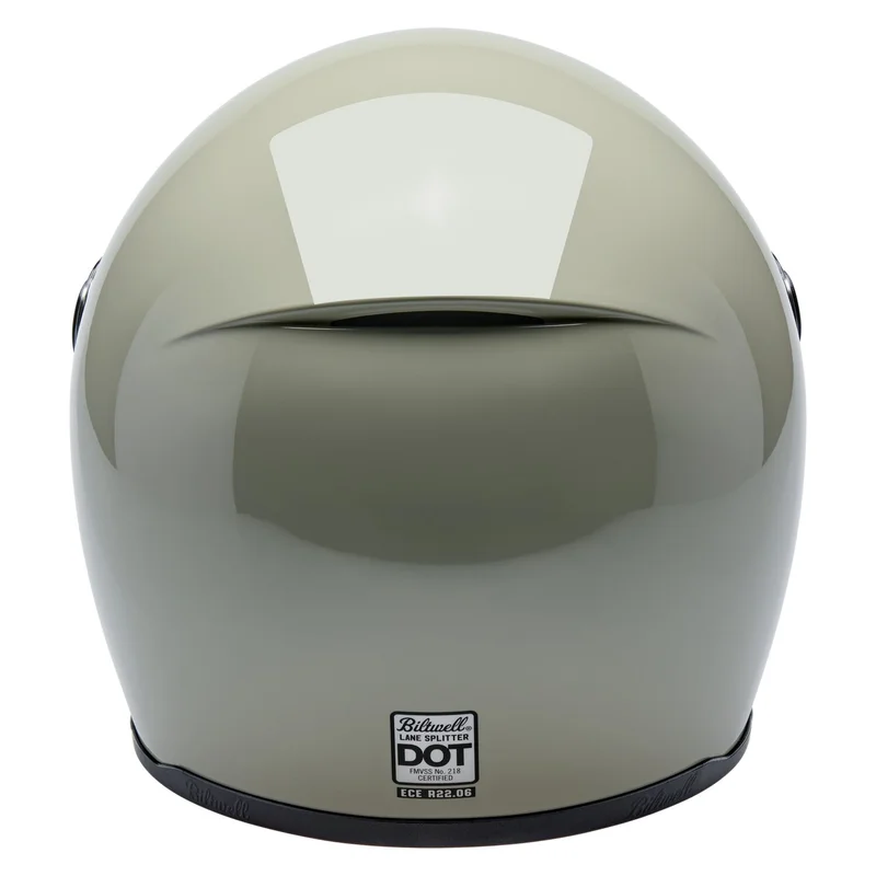 Biltwell Lane Splitter helmet chalk