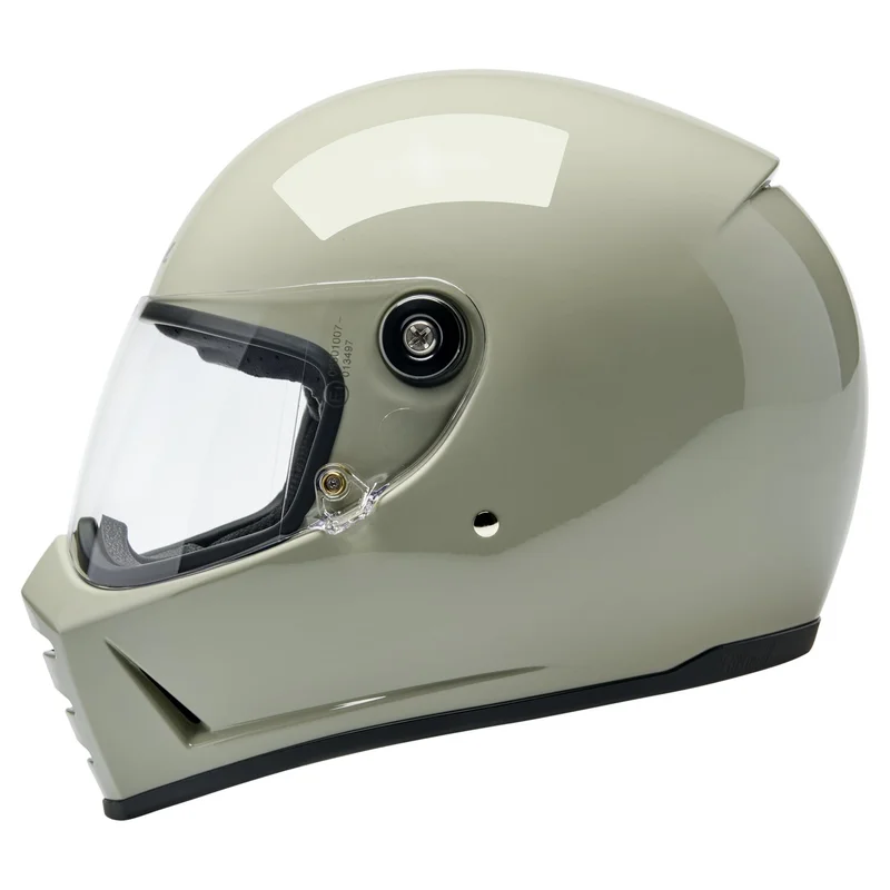 Biltwell Lane Splitter helmet chalk
