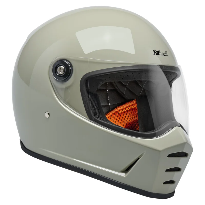 Biltwell Lane Splitter helmet chalk