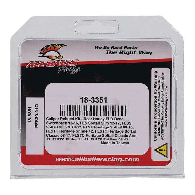 All Balls Caliper rebuild kit. Rear