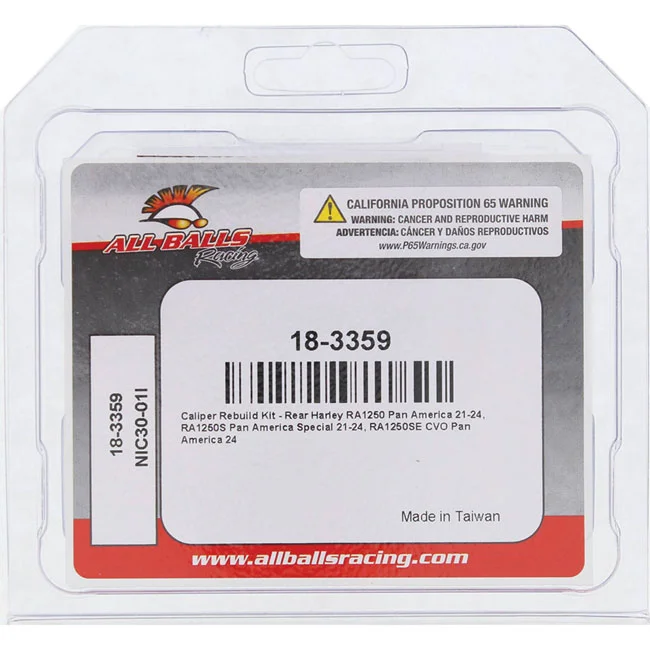 All Balls Caliper rebuild kit. Rear