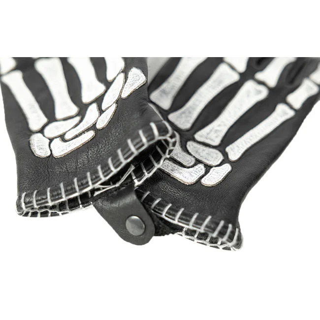 John Doe Skeletor gloves black