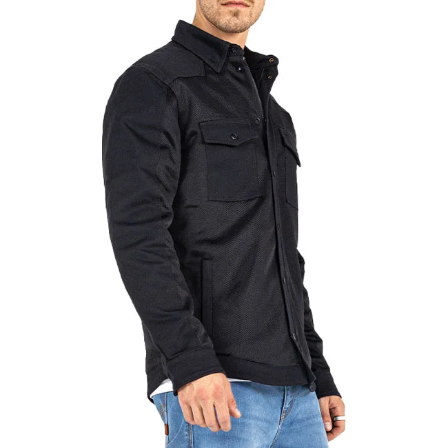 John Doe Aero Mesh motoshirt black