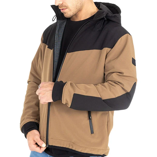 John Doe Doe Hoodie V3 Softshell Rip-Stop dessert/black