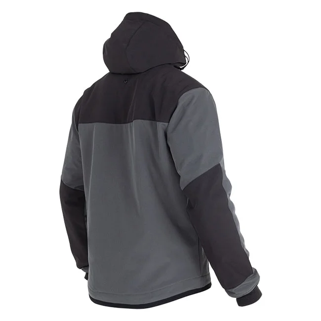 John Doe Hoodie V3 Softshell Rip-Stop grey/black