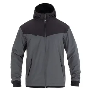 John Doe John Doe Hoodie V3 Softshell Rip-Stop grey/black