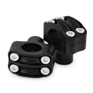 Burly Burly, Reaper riser kit. 1.5" high. 8-bolt 2-piece. Black