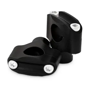 Burly Burly, Reaper riser kit. 1.5" high. 4-bolt 2-piece. Black