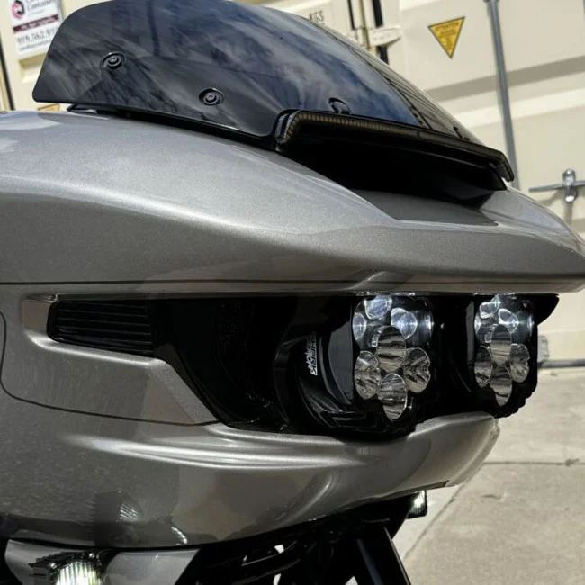 Custom Dynamics Dynamics, Shark Demon LED headlamp kit. White/white