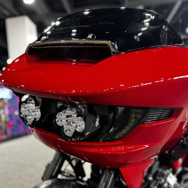 Custom Dynamics Dynamics, Shark Demon LED headlamp kit. White/white
