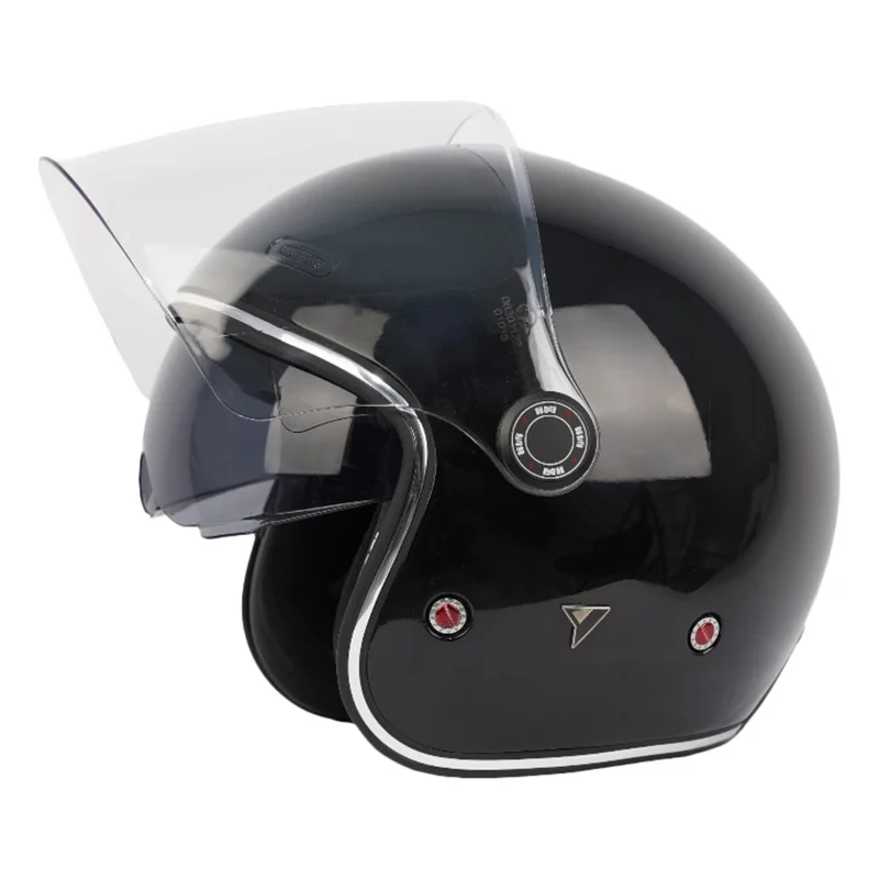 By City Metropolitan helmet black shiny