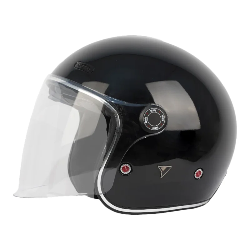 By City Metropolitan helmet black shiny
