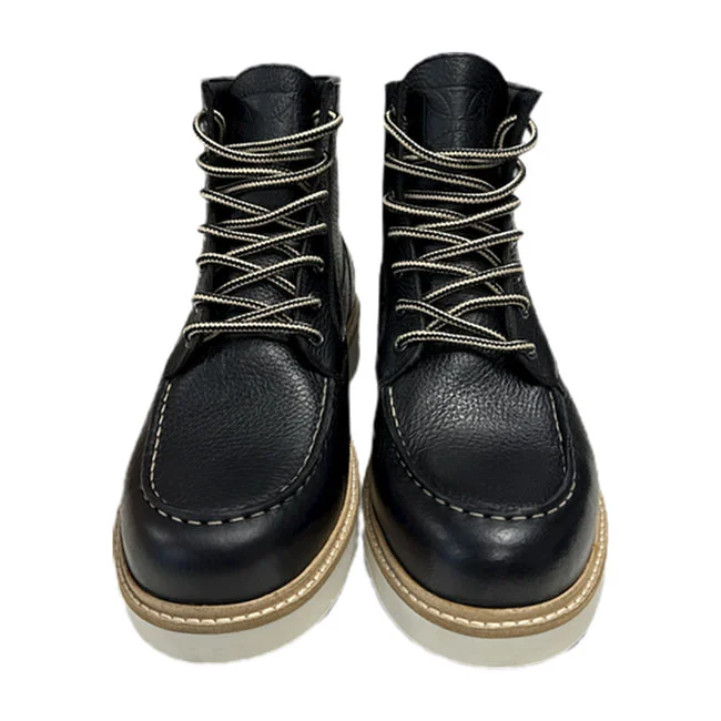 West Coast Choppers WCC Rigid boots tumbled black
