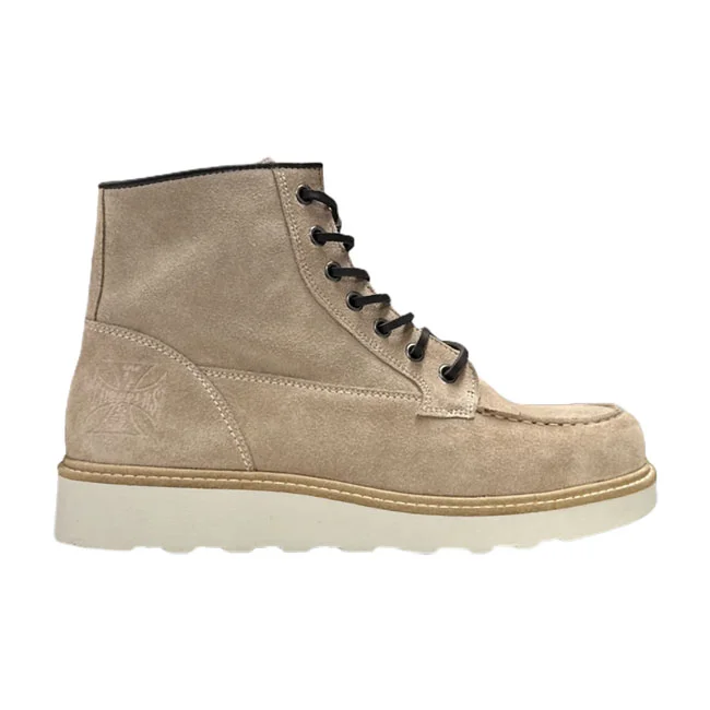 West Coast Choppers WCC Rigid boots sand