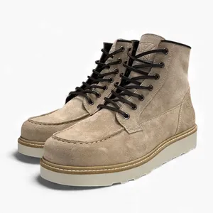 West Coast Choppers WCC Rigid boots sand