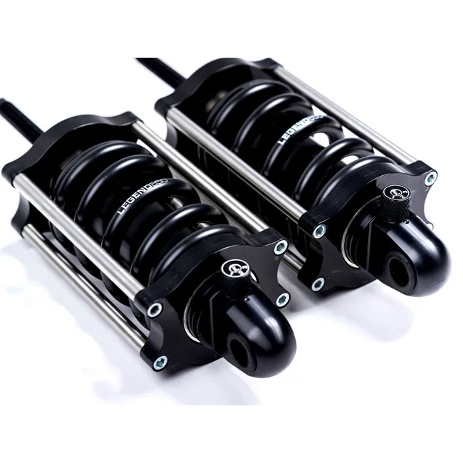 Legend Air Suspension Revo-A shock set. Heavy Duty. 13" Black