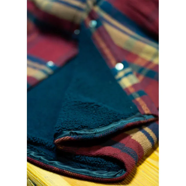 Holy Freedom Freedom Redford lined shirt red