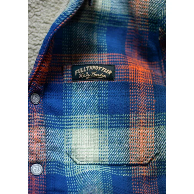 Holy Freedom Freedom Mcfly lined shirt blue