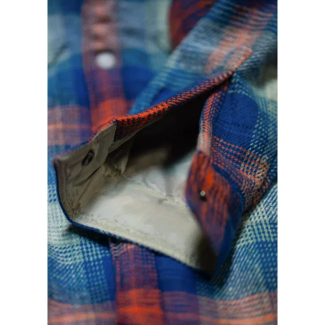 Holy Freedom Freedom Mcfly lined shirt blue