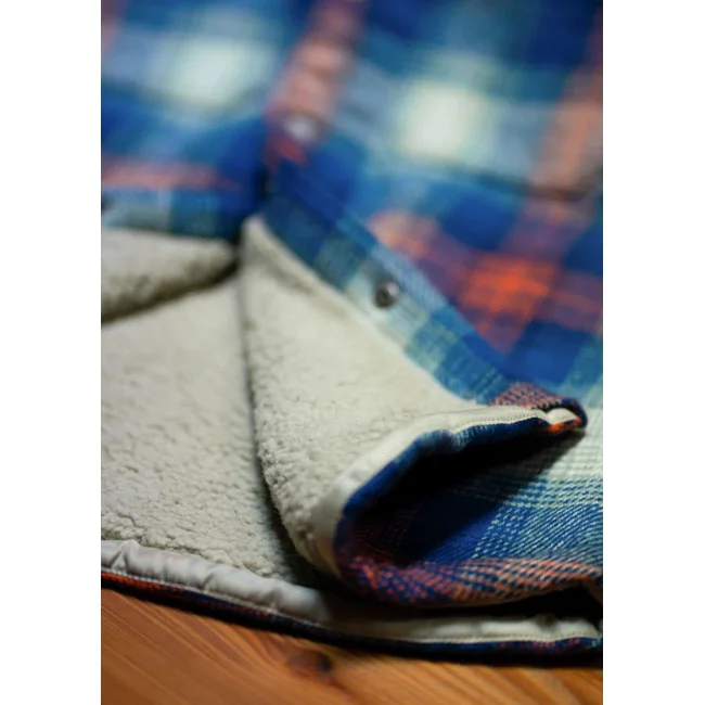 Holy Freedom Freedom Mcfly lined shirt blue