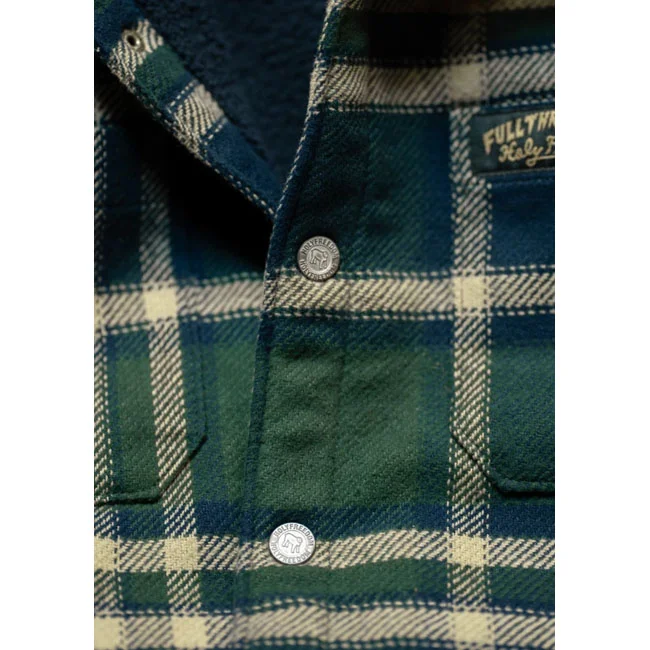 Holy Freedom Freedom Macleod lined shirt green