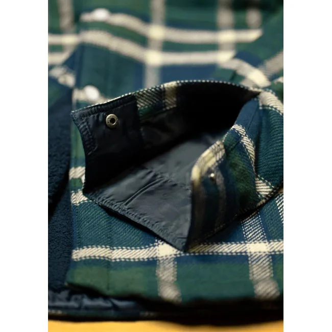 Holy Freedom Freedom Macleod lined shirt green