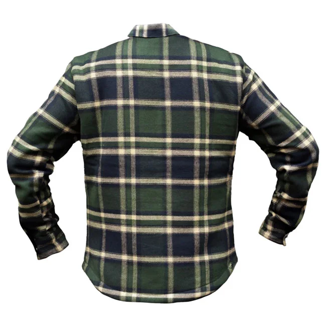 Holy Freedom Freedom Macleod lined shirt green