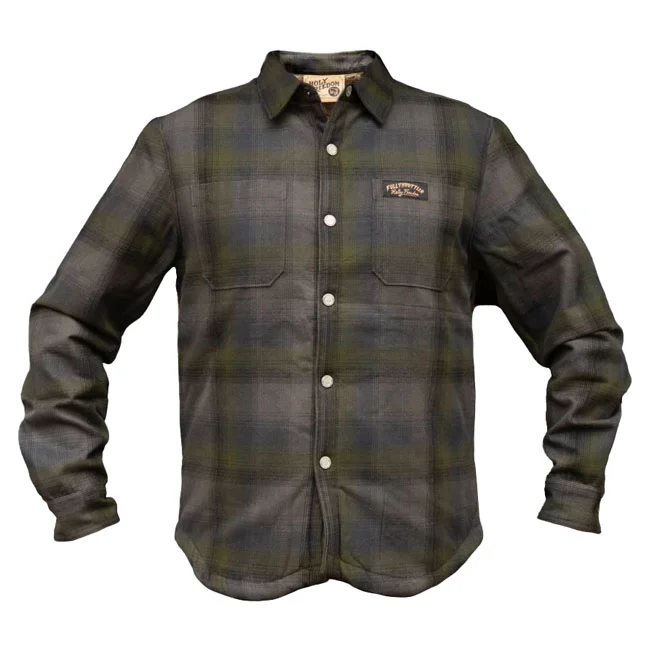 Holy Freedom Freedom Bear lined shirt gray