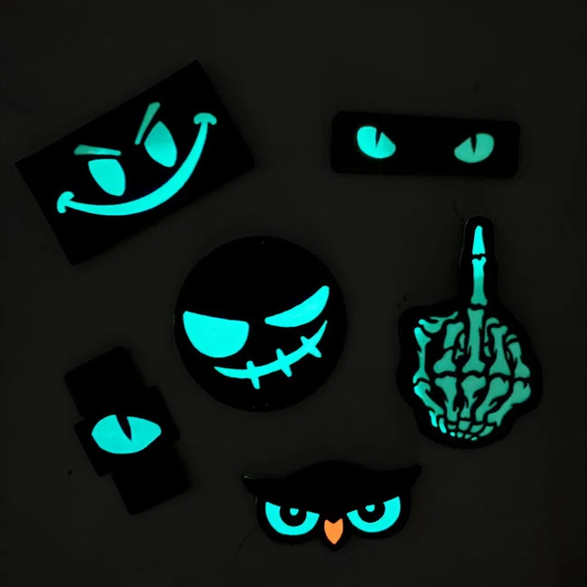 Army Surplus Surplus Laser Cut Evil Smiley patch