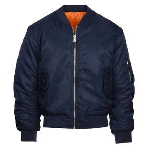 Army Surplus MA-1 Bomber flight jacket blue