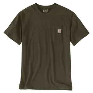 Carhartt Carhartt Dearborn Pocket t-shirt olive logs