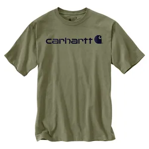 Carhartt Carhartt Dearborn Logo t-shirt dusty olive