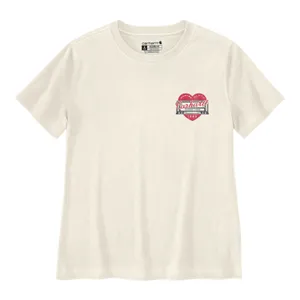 Carhartt Carhartt Irvine Heart female t-shirt eggshell