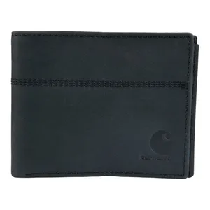 Carhartt Carhartt Saddle Leather Bifold wallet black