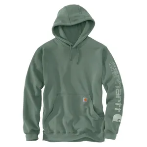 Carhartt Carhartt Sleeve Logo hoodie green slate