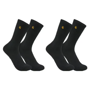 Carhartt Carhartt Force™ Midweight Crew socks 2 Pack black