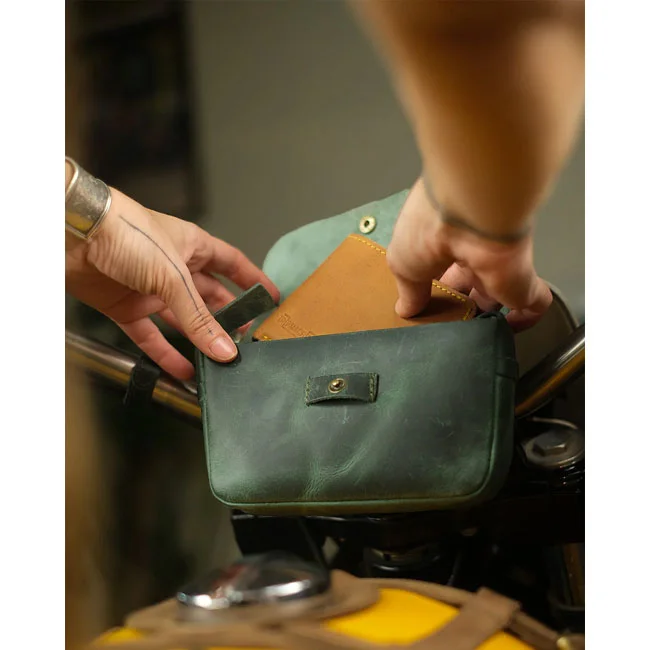 Tripmachine Trip Machine Sidekick Moto Pouch forest green
