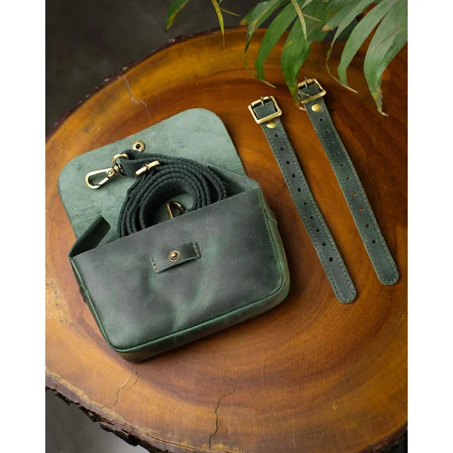 Tripmachine Trip Machine Sidekick Moto Pouch forest green