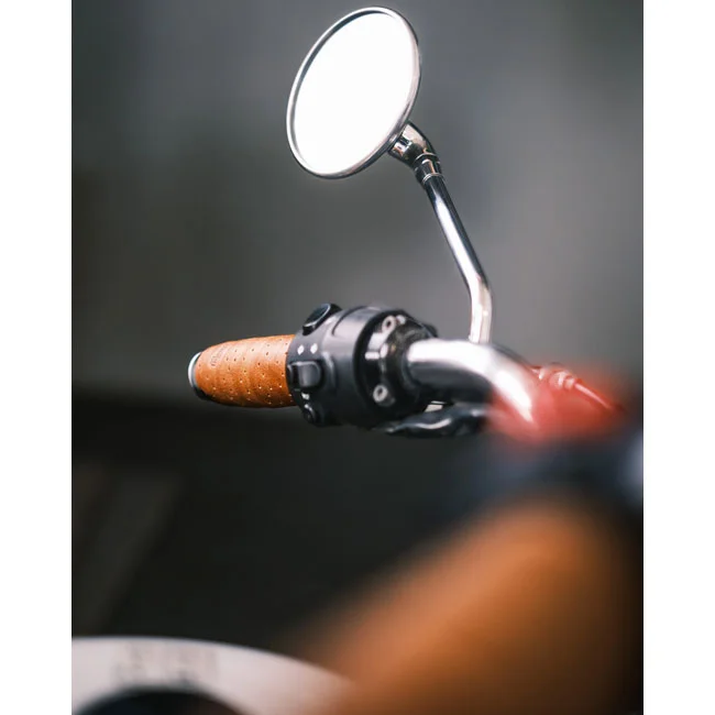 Tripmachine Trip Machine, handlebar grip wraps. Vintage Tan perforated