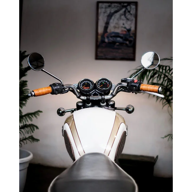 Tripmachine Trip Machine, handlebar grip wraps. Vintage Tan perforated