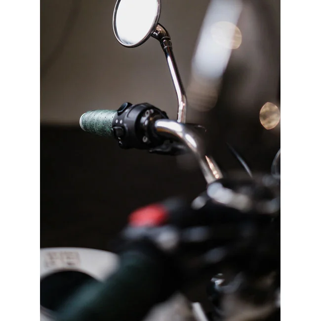 Tripmachine Trip Machine, handlebar grip wraps. Forest Green perforated