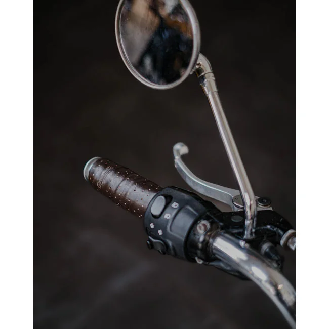 Tripmachine Trip Machine, handlebar grip wraps. Dark Brown Caffeine perf
