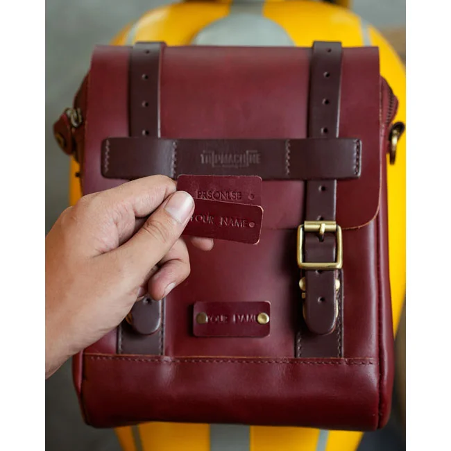 Tripmachine Trip Machine, tank and tail bag. 4.4 liter. Cherry