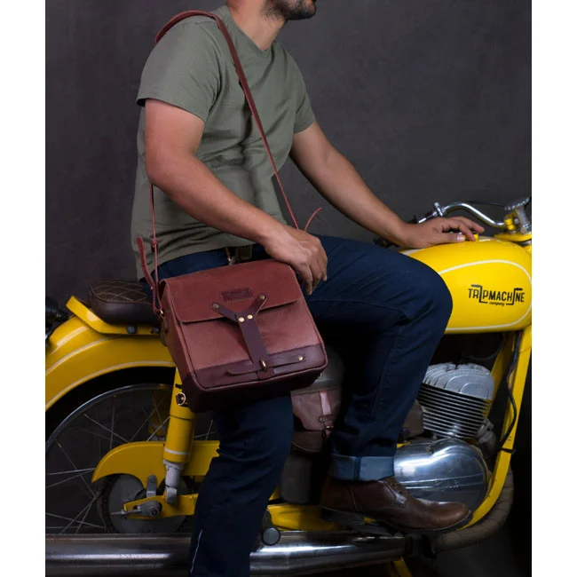 Tripmachine Trip Machine, Messenger bag. Cherry Red