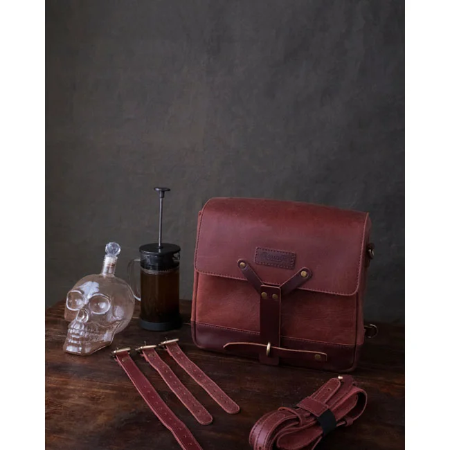 Tripmachine Trip Machine, Messenger bag. Cherry Red