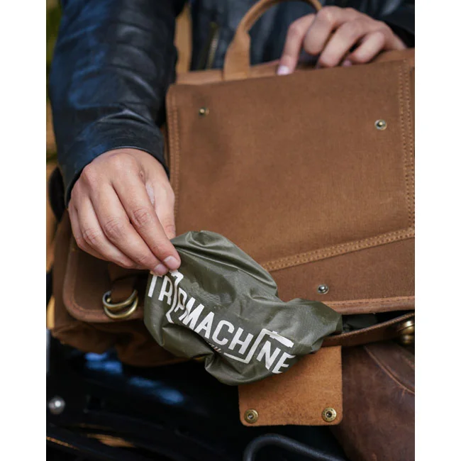 Tripmachine Trip Machine Expedition Saddlebag Pair brown and tobacco