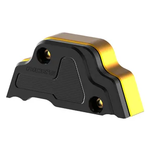 Rick's Motorcycles Rick's Motorcycles, gear position sensor cover. Black/Gold