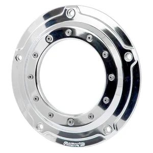 Rick's Motorcycles Rick's Motorcycles, derby cover ''Porthole''. Polished